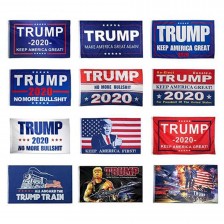 2020 Trump Flag Campaign Presidential  Hand Waving Flag